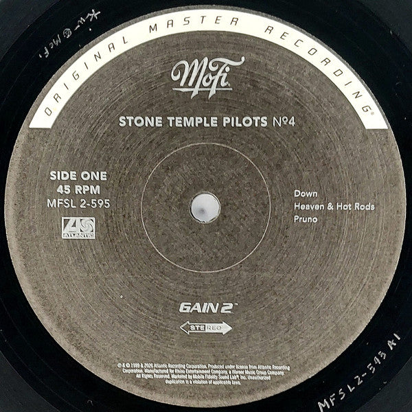 Stone Temple Pilots : N⁰4 (LP,45 RPM,Album,Numbered,Reissue,Remastered,Special Edition,Stereo)