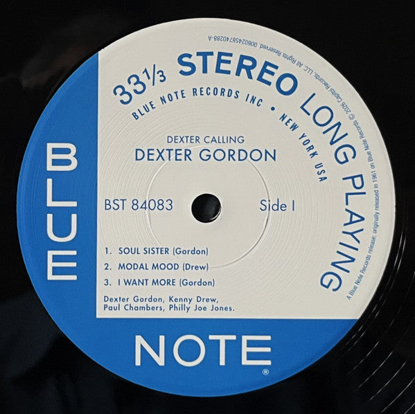 Dexter Gordon : Dexter Calling . . . (LP,Reissue,Stereo)