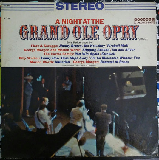 Various : A Night At The Grand Old Opry Volume 1 (LP,Album,Compilation,Stereo)