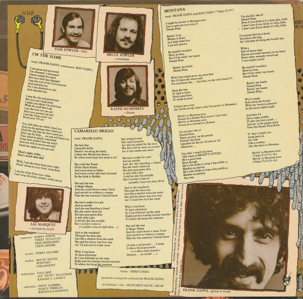 Mothers, The : Over-Nite Sensation (LP,Album)