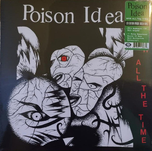 Poison Idea : War All The Time (LP,Album,Limited Edition,Reissue,Remastered)