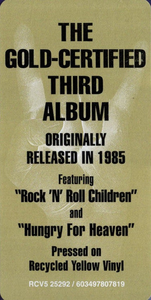 Dio (2) : Sacred Heart (LP,Album,Reissue)