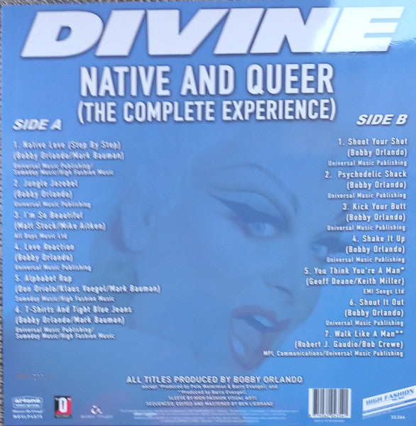 Divine : Native And Queer (The Complete Experience) (LP,Compilation,Limited Edition,Numbered,Stereo)