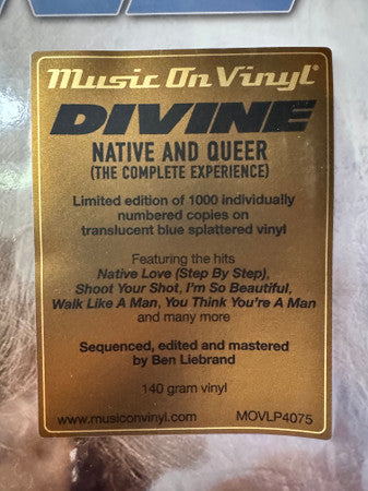Divine : Native And Queer (The Complete Experience) (LP,Compilation,Limited Edition,Numbered,Stereo)