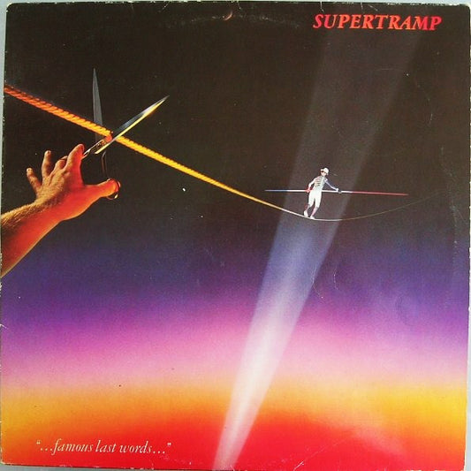 Supertramp : "...Famous Last Words..." (LP,Album,Stereo)