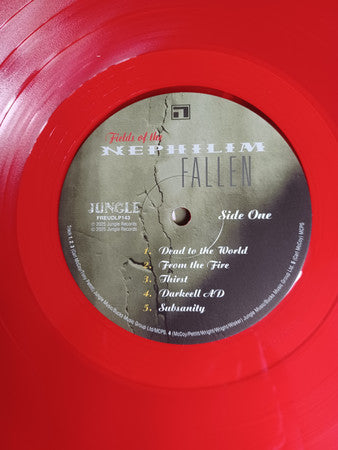 Fields Of The Nephilim : Fallen (LP,Album,Record Store Day,Limited Edition,Reissue,Remastered,Stereo)
