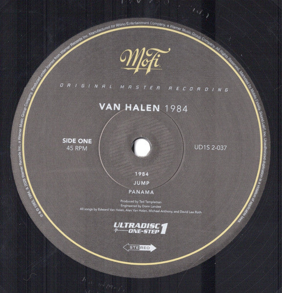 Van Halen : 1984 (12",45 RPM,Album,Reissue,Remastered,Stereo)