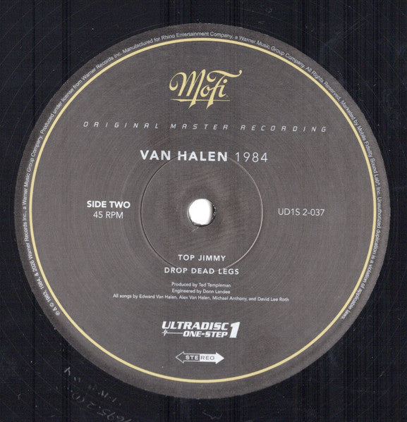 Van Halen : 1984 (12",45 RPM,Album,Reissue,Remastered,Stereo)