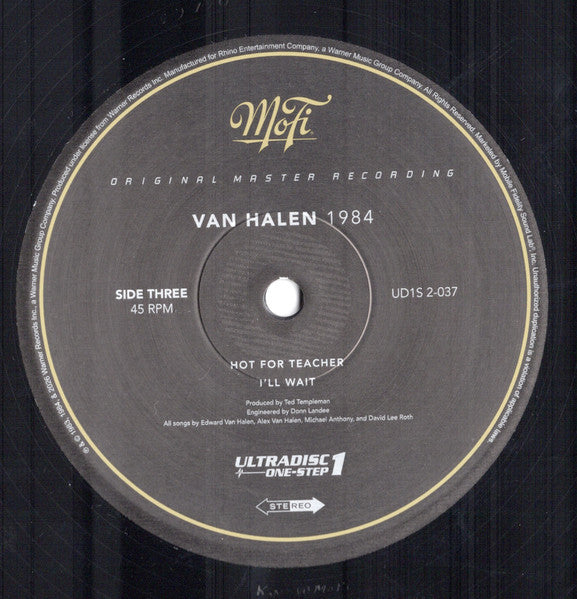 Van Halen : 1984 (12",45 RPM,Album,Reissue,Remastered,Stereo)