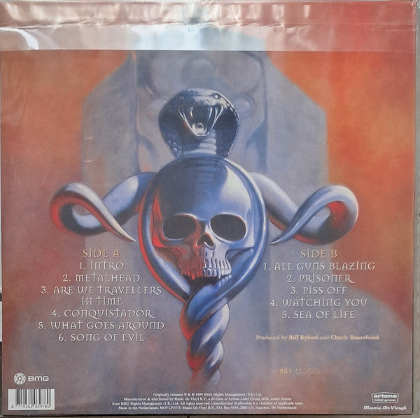 Saxon : Metalhead (LP,Album,Limited Edition,Numbered,Reissue)