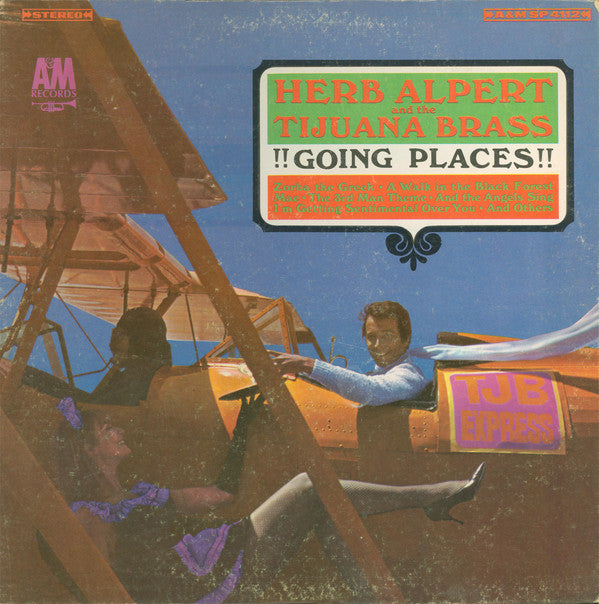 Herb Alpert & The Tijuana Brass : !!Going Places!! (LP,Album,Stereo)