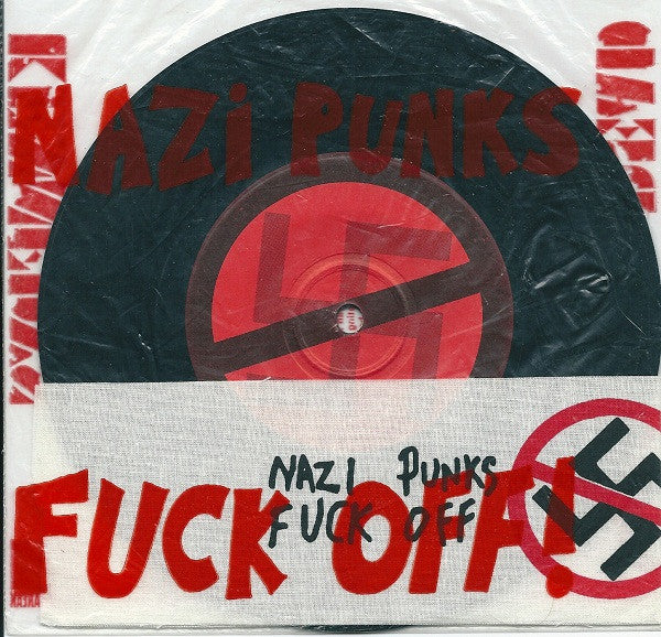 Dead Kennedys : Nazi Punks Fuck Off! / Moral Majority (7",45 RPM,Single,Repress)