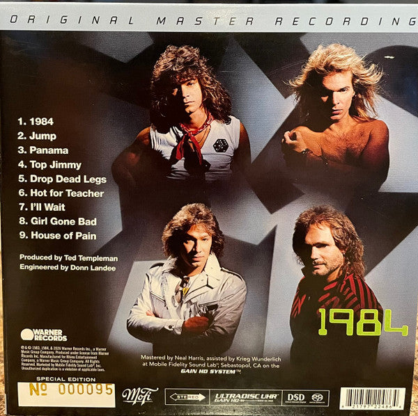 Van Halen : 1984 (Hybrid,Stereo,Album,Limited Edition,Numbered,Reissue,Remastered,Special Edition)