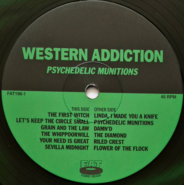 Western Addiction : Psychedelic Munitions (12",45 RPM,Album,Limited Edition)