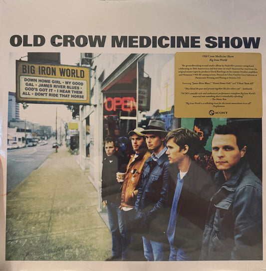 Old Crow Medicine Show : Big Iron World (LP,Album)