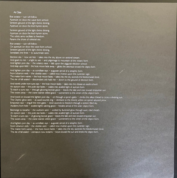 OM (8) : Conference Of The Birds (LP,Album,Reissue)