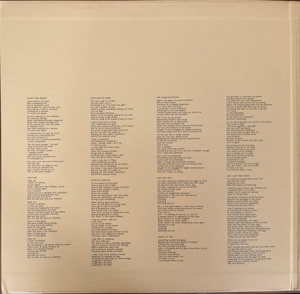 Joni Mitchell : Court And Spark (LP,Album,Limited Edition,Numbered,Reissue)