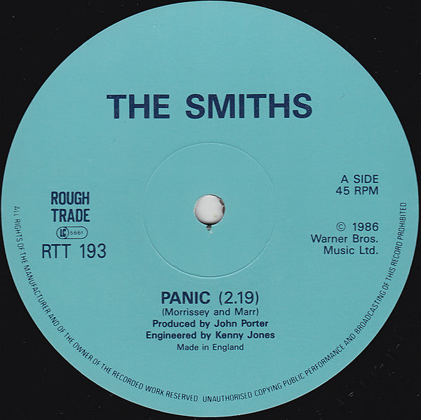 Smiths, The : Panic (12",45 RPM,Single)