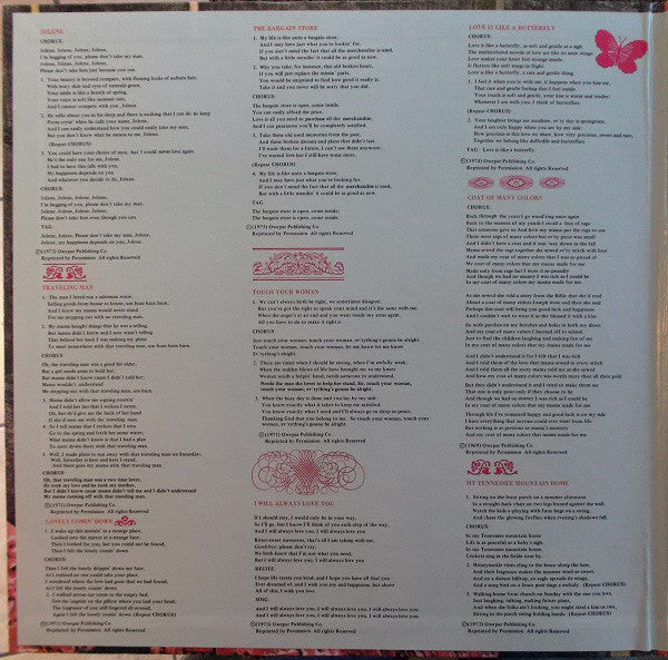 Dolly Parton : Best Of Dolly Parton (LP,Compilation,Reissue,Stereo)