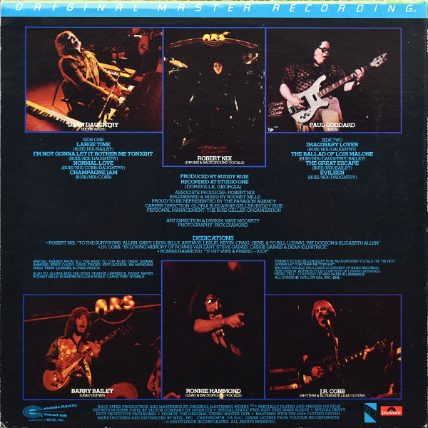Atlanta Rhythm Section : Champagne Jam (LP,Album,Limited Edition,Reissue,Remastered,Stereo)