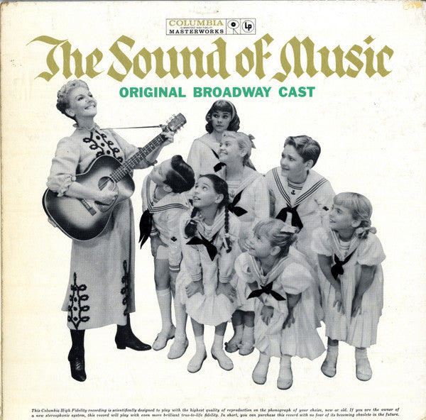 Various : The Sound Of Music (Original Broadway Cast) (LP,Album,Reissue,Mono)