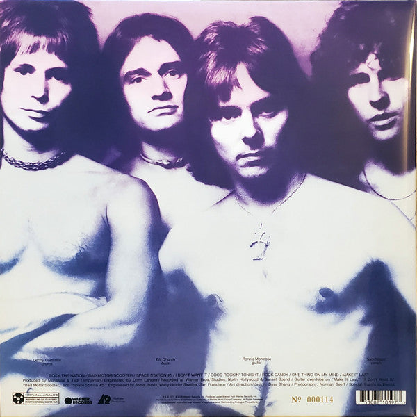 Montrose (2) : Montrose (12",45 RPM,Album,Numbered,Reissue,Remastered)