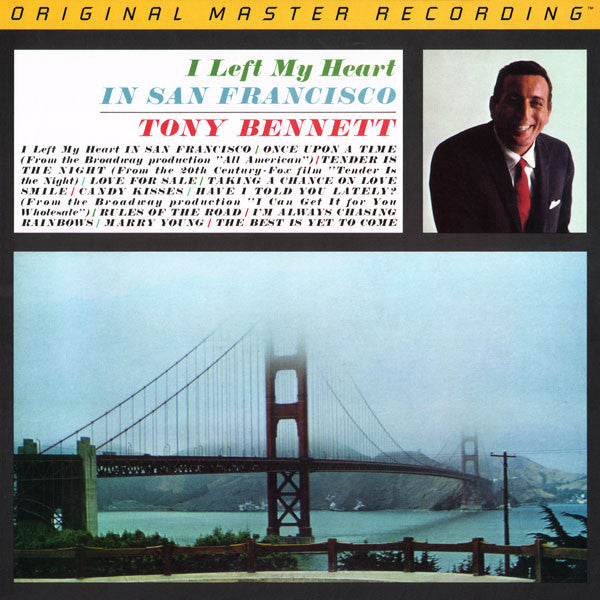 Tony Bennett : I Left My Heart In San Francisco (LP,Album,Limited Edition,Numbered,Reissue,Remastered,Stereo)