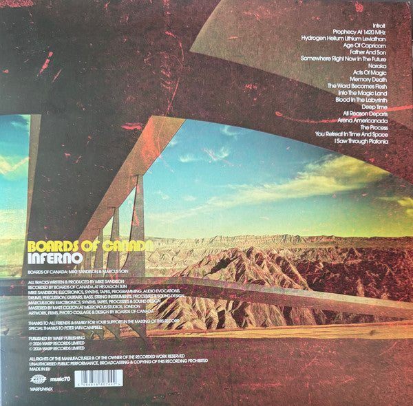 Boards Of Canada : Inferno (LP,Album)