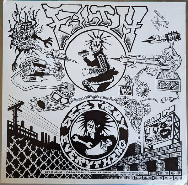 Blatz & Filth (2) : The Shit Split (LP,Reissue)