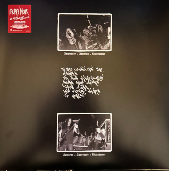 Aura Noir : Black Thrash Attack (LP)