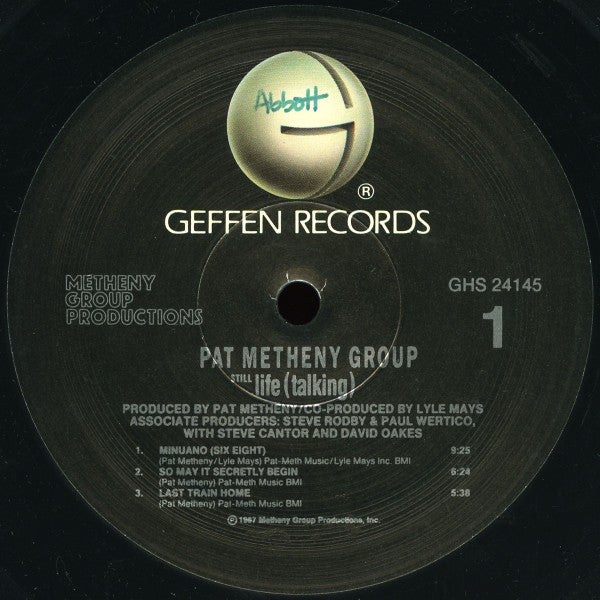 Pat Metheny Group : Still Life (Talking) (LP,Album)