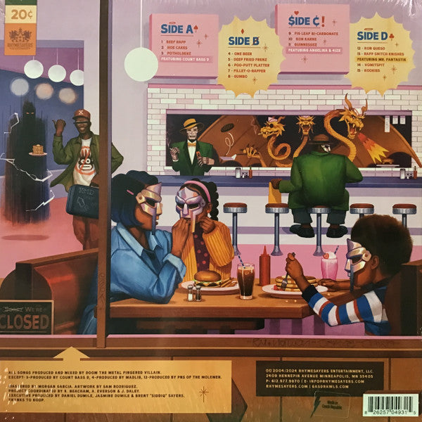 MF Doom : MM..Food (LP,Album,Reissue,Stereo)