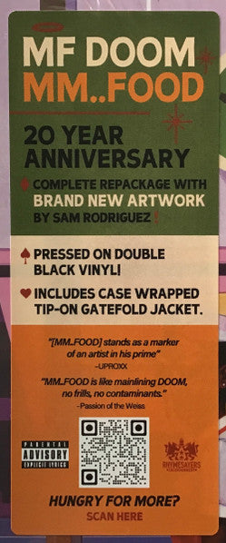 MF Doom : MM..Food (LP,Album,Reissue,Stereo)
