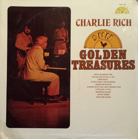 Charlie Rich : Golden Treasures (LP,Compilation)