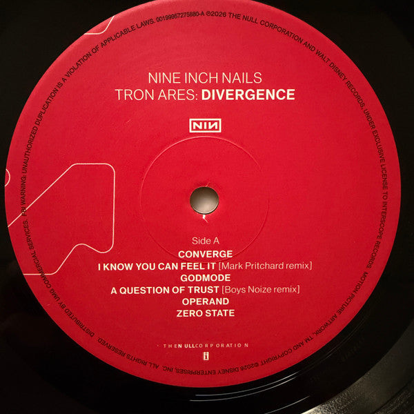 Nine Inch Nails : Tron Ares: Divergence (LP)