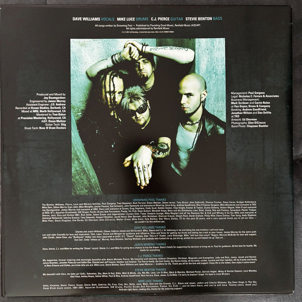 Drowning Pool (2) : Sinner (LP,Album,Limited Edition,Reissue)