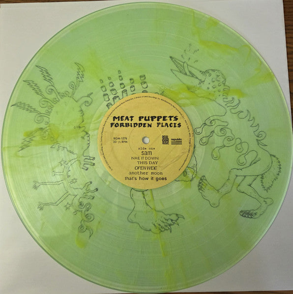 Meat Puppets : Forbidden Places (LP,Reissue)