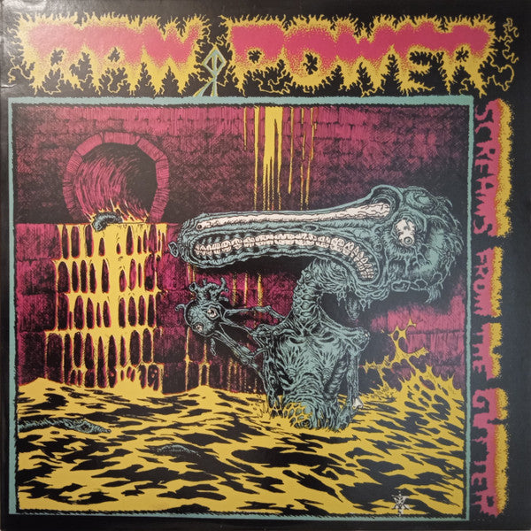 Raw Power (2) : Screams From The Gutter (LP,Album,Reissue)