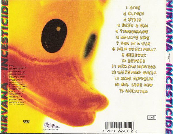 Nirvana : Incesticide (Compilation)
