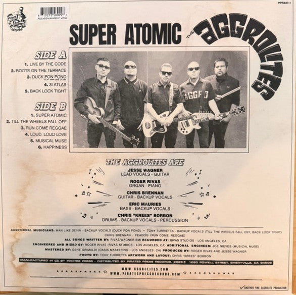 Aggrolites, The : Super Atomic (LP,Limited Edition,Stereo)
