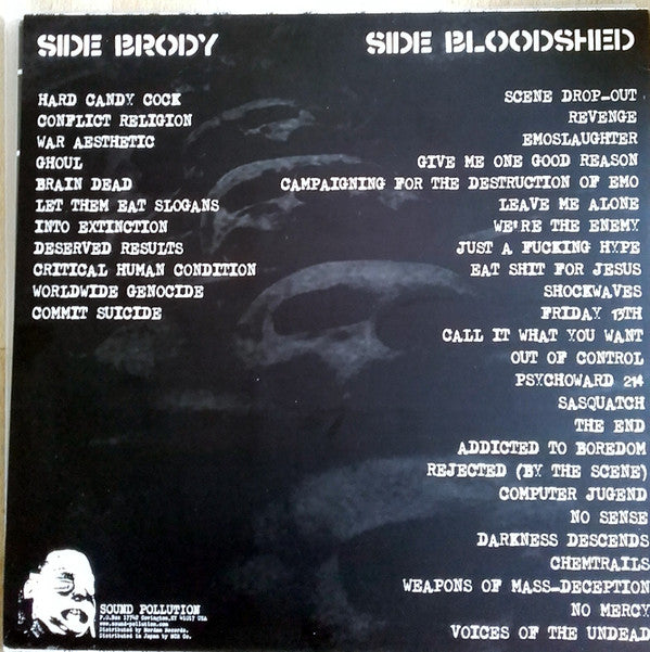 Brody's Militia / Widespread Bloodshed : Brody's Militia / Widespread Bloodshed (LP)