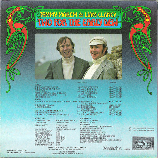 Makem & Clancy : Two For The Early Dew (LP,Album,Reissue)
