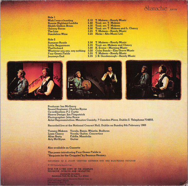 Makem & Clancy : Makem And Clancy At The National Concert Hall Live (LP)