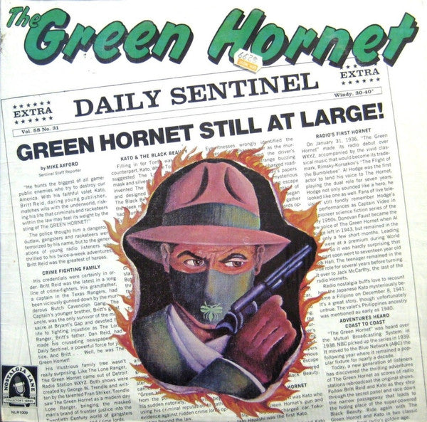 Unknown Artist : The Green Hornet (LP)