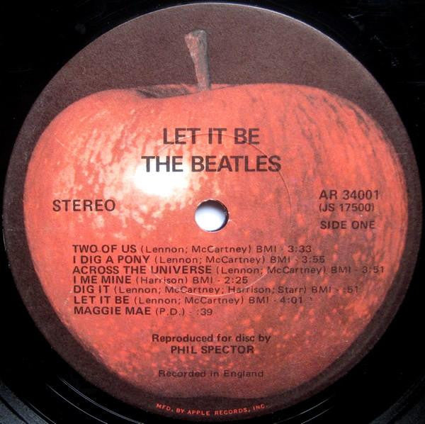 Beatles, The : Let It Be (LP,Album,Stereo)