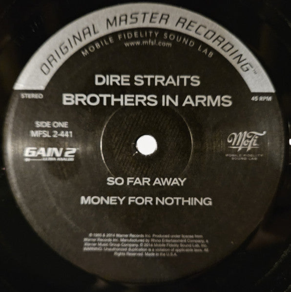 Dire Straits : Brothers In Arms (12",45 RPM,Album,Limited Edition,Numbered,Reissue,Remastered)
