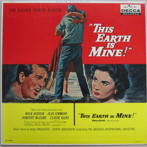 Hugo Friedhofer : This Earth Is Mine (LP,Promo,Mono)
