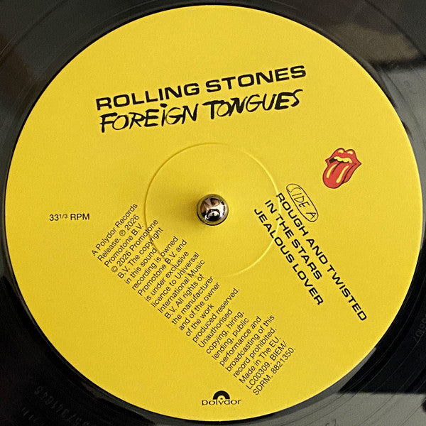 Rolling Stones, The : Foreign Tongues (LP,Album)
