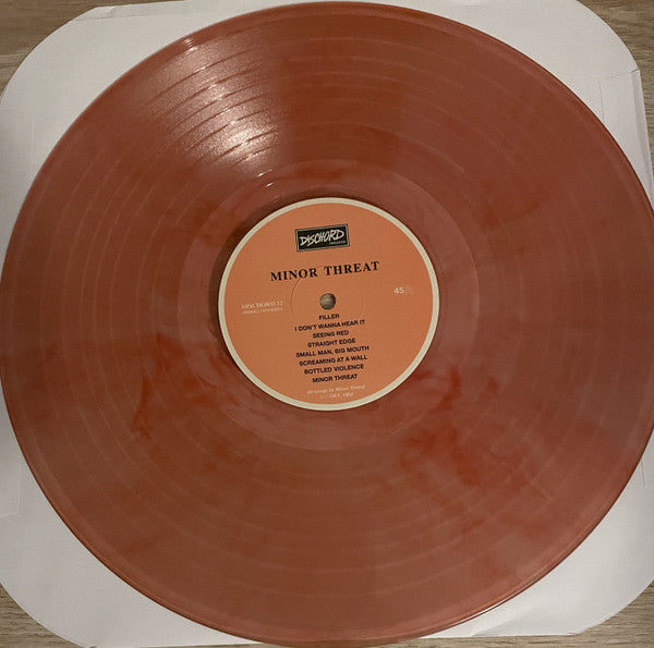 Minor Threat : Minor Threat (LP,45 RPM,Compilation,Repress)