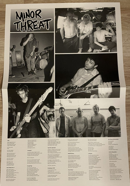 Minor Threat : Minor Threat (LP,45 RPM,Compilation,Repress)